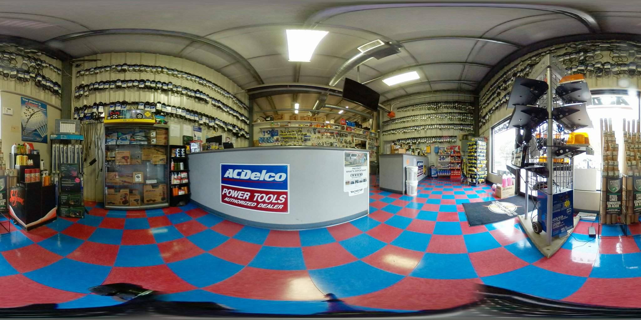 Diesel and Auto Electric parts store interior Dartmouth Nova Scotia